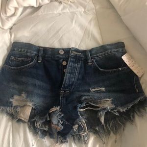 Demin summer cut off shorts